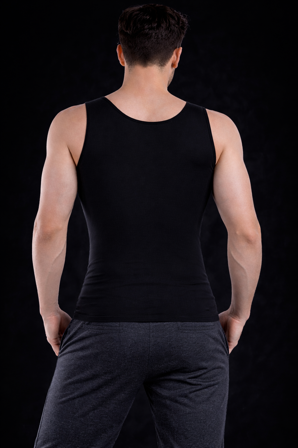 Men’s Ultimate Compression Singlet Tummy Control Slimming Shapewear Tank Top