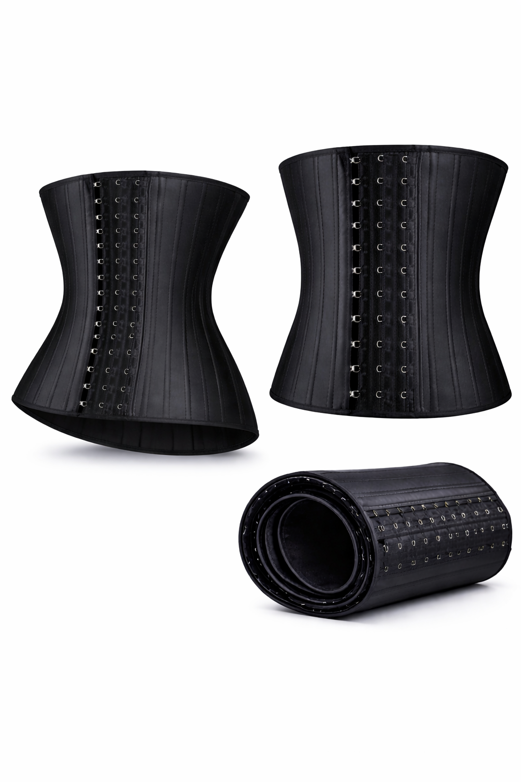 Men’s Latex Waist Trainer 25 Steel Bones Tummy Control Shapewear
