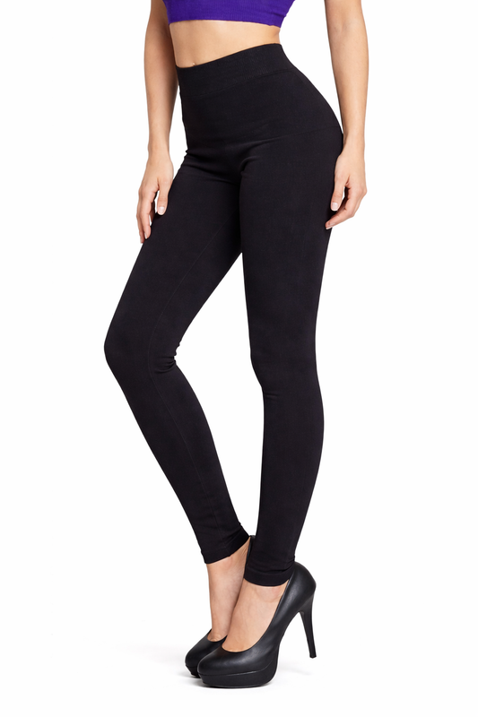 PowerCurve Slimming Compression Leggings 3 in 1 Shaping Tights with Tummy & Hip Support