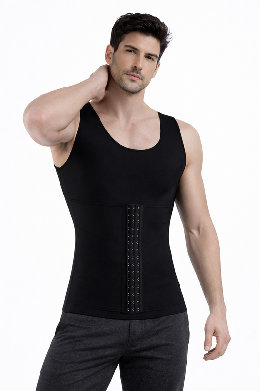 Men’s Ultimate Compression Singlet Tummy Control Slimming Shapewear Tank Top