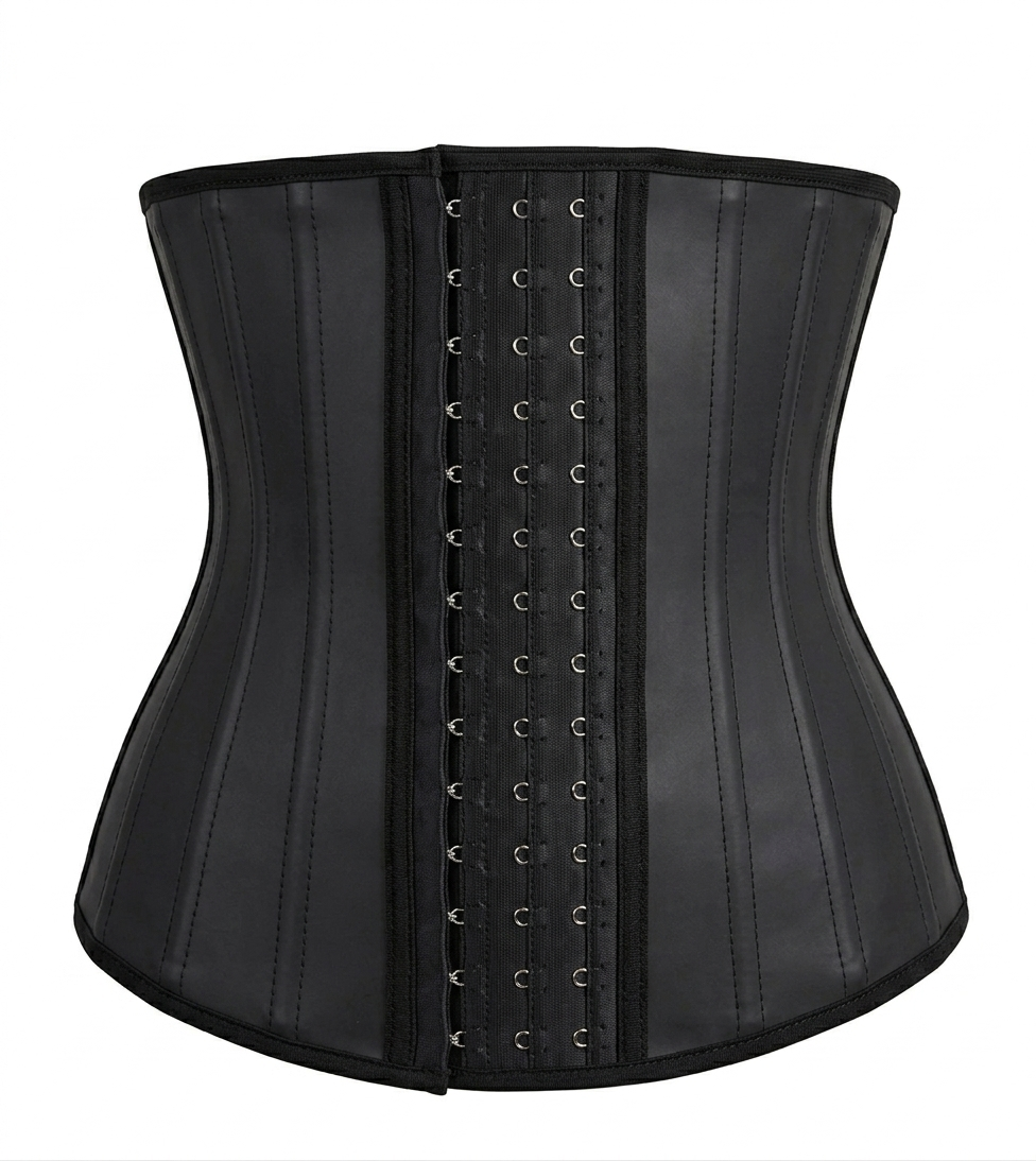 25 Steel Boned Raw Latex Waist Trainer