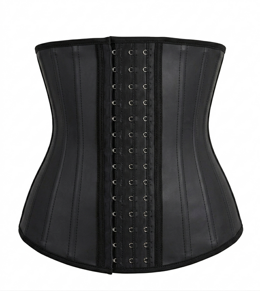 25 Steel Boned Raw Latex Waist Trainer
