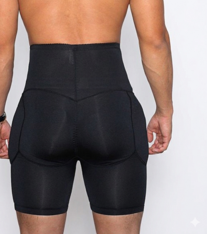 Mens Padded Butt Lifter Shorts